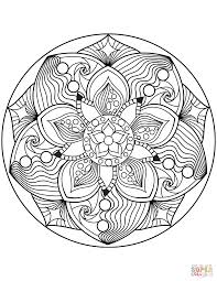 Disegni Di Mandala Floreali Da Colorare Pagine Da Colorare Con