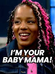 She doesn't want to let go of her baby daddy! #coparenting #jealousy