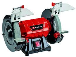 To get the proper angle on the grinding wheel, you need to experiment with the tool to get it right. Bench Grinders For Knives Scissors And Tools Einhell De