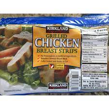 Calories In Grilled Chicken Breast Strips From Kirkland Signature