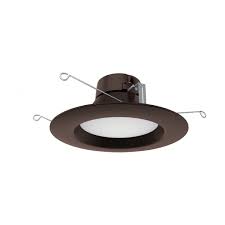 Led lighting is typically rated around 50,000 hours. Satco Lighting S39848 Bronze Led Canless Recessed Fixture 5 Recessed Trim 3000k 700 Lumens Lightingdirect Com