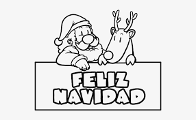 Letras De Feliz Navidad Para Colorear