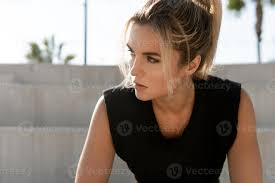 Young athletic woman during summer street workout 16294655 Stock Photo at  Vecteezy