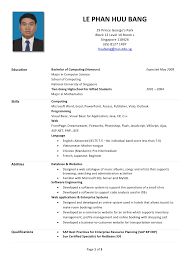 Curriculum vitae example for students malaysia. Example Resume For Job Application In Malaysia