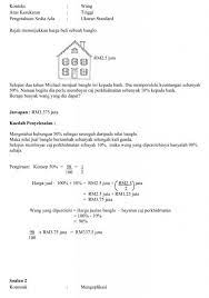 Contoh Soalan Kbat Matematik Kemahiran Berfikir Aras Tinggi