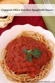 Copycat Olive Garden Spaghetti Sauce Modern Homeschool Family Olive Garden Spaghetti Sauce Recipe Spaghetti Sauce Spaghetti Sauce Recipe
