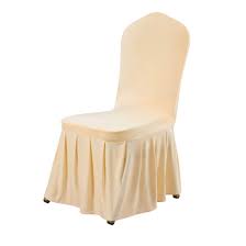 Shop for dining room chair covers at bed bath & beyond. Uxcell Stretch Spandex Round Top Dining Room Chair Covers Long Ruffled Skirt Slipcovers For Shorty Chair Seat Covers Champagne Color 1pc Buy Online In Botswana At Botswana Desertcart Com Productid 153527513