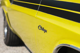 Image result for Bright Yellow 1971 Challenger