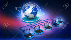 Pada sub judul mengubah gambar. Global Computer Network On Digital Background Terbaru 2021 Indo Solution