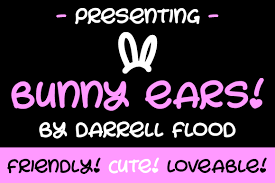 I think i am getting better with physics and rig, do you think? Bunny Ears Font Dafont Com