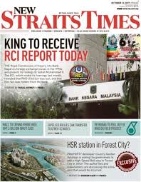 Reaching out to 34 million. Get Your Digital Copy Of The News Straits Times 13 October 2017 Issue