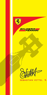 In the 60's ferrari word was repainted in yellow and the horse appeared bigger, yellow letters also appeared in the boxes sign and cars' rear wings. Scuderia Ferrari Ferrari Scuderia F1 Team Formula 1 Race Racing Carros Hd Mobile Wallpaper Peakpx
