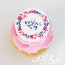 These treats are worthy of the mama who does it all; Mother S Day Cupcakes Pink A La Roch Cakes Sweets