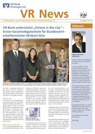 Wir kümmern uns für sie um den papierkram und informieren ihre zahlungspartner für sie. 880 Vr News 14 Nachdruck Def Indd Vr Bank Kitzingen Eg
