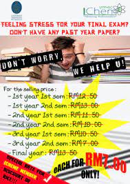 Just contact us by pressing the buy now button and you would be redirected to our whatsapp contact. Past Year Paper Sale Promotion Icheme Utp Sc