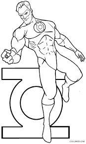 This content for download files be subject to copyright. Printable Green Lantern Coloring Pages For Kids