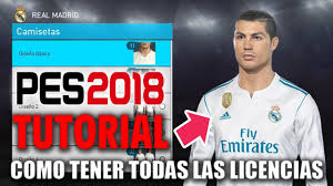 Kits real madrid pes 2018 ps3 escudos de equipos. Pes 2018 Tutorial Como Poner Las Licencias Para Ps4 2017 18 Real Madrid Juventus Chelsea Youtube