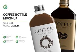 Download Coffee Bottle Mockup Creative Photoshop Templates Creative Market