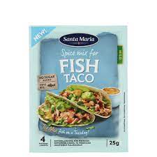 Instead of placing the fish directly on the grill, use a grill basket, which will make it easier to flip the fish. Fish Taco Spice Mix Santa Maria