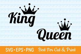 Download Queen King Svg Queen Svg King Svg Party Svg Royal Svg 356965 Svgs Design Bundles