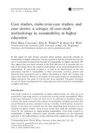 How is a critique different from a summary? Pdf Case Studies Make Your Case Studies And Case Stories A Critique Of Case Study Methodology In Sustainability In Higher Education