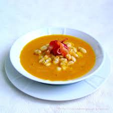 Soupe De Potiron Aux Haricots Blancs Soupe De Potiron Potiron Veloute Potiron