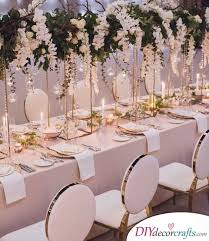 Table settings for weddings, tips and ideas buffet table settings. Wedding Table Decoration Ideas Simple Wedding Table Decorations