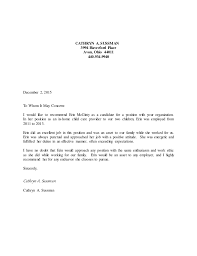 Our records reflect that the child lived at <street address, city, state, Erin Letter Of Recommendation Version 2