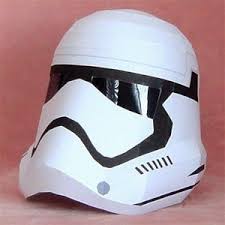 Papercraft Episode Vii Stormtrooper Helmet Stormtrooper Helmet Star Wars Diy Stormtrooper