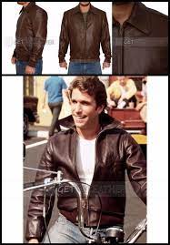 Tv Series Happy Days Fonzie Brown Leather Jacket Getmyleather Leather Jacket Jackets Brown Leather Jacket