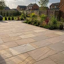 Natural Sandstone by SY Paving & Landscaping Specialists in Liverpool