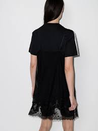 Adidas X Dry Clean Only Lace Overlay T Shirt Dress Farfetch