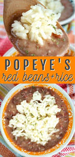 Popeye S Red Beans Rice Is One Of My Favorite Take Out Side Dishes A Red Beans And Rice Recipe Easy Popeyes Red Beans And Rice Recipe Red Beans N Rice Recipe