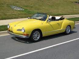 This Is Exactly What My First Car Looked Like - Same Model Same Car 1973 Vw Karmann Ghia Convertible In Yukon Karmann Ghia Vw Karmann Volkswagen Karmann Ghia