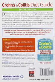 crohns and colitis diet guide includes 175 recipes dr