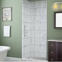 The mounting brackets come in your choice of polished chrome or satin nickel. 23 Inch Shower Door Wayfair