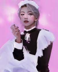 Spritualpreneur | agen of change. You Can Call Me Lina On Twitter Felix In A Maid Outfit Straykidsfanart