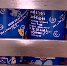 Blue's clues blue bunny ice cream