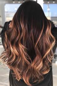From light or dark brown to blonde, red, caramel, ombre, platinum, copper and burgundy, there are many black hair with highlights ideas to consider. How To Get And Sport Black Hair With Highlights In 2021 Hair Highlights Black Hair With Highlights Brown Ombre Hair