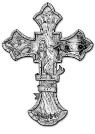 Cross tattoo with anchor drawing ideas with flying bird, this can be a good tattoo idea for men and women. Cross Tattoo Design By Lunij88 On Deviantart