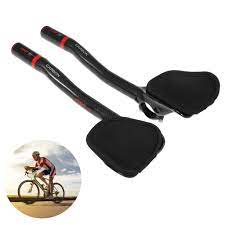 Buy 31.8mm Carbon Fiber Bicycle TT Handlebar Cycling Aero Bars Rest Handlebar Bike Tri Bars at affordable prices — free shipping, real reviews with photos — Joom