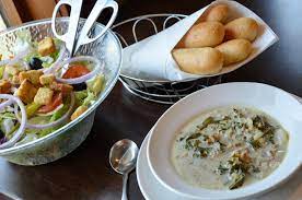 Today, we will try the unlimited soup, salad, and bread sticks at olive garden for only $8.99. Olive Garden On Twitter Finish This Thought Unlimited Soup Salad Breadsticks Are