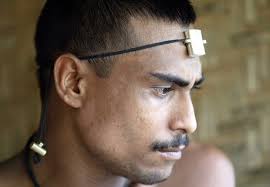 Indian Man Alan Mandal Wears Charm Editorial Stock Photo