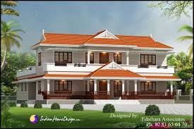 Kerala Style 2288 Sqft Villa Design Traditional Double Floor Kerala Home Design House Design Pictures Craftsman Style House Plans Best Small House Designs