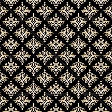 Black And Gold Pattern Damask Seamless Pattern Black Gold Gold Pattern Seamless Patterns Damask Pattern