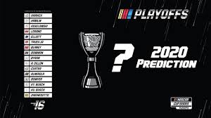 The nascar playoffs is a championship playoff system used in nascar's three national series. 2020 Nascar Playoff Grid Prediction Youtube