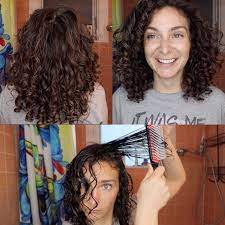 Denman Brush On Fine Wavy Curly Hair Curly Hair Styles Thin Wavy Hair Defined Curls