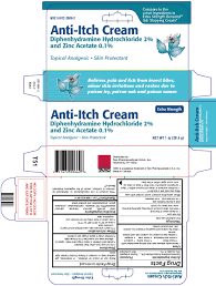 Anti Itch Cream 2 Diphenhydramine Hydrochloride