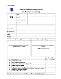 Jun 10, 2021 · jika anda berminat, silahkan kirimkan lamaran terbaru anda ke alamat email berikut : Contoh Surat Lamaran Kerja Di Pt Nikomas Gemilang Contoh Surat