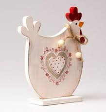 Figurine D Eacute Corative Poule En Bois Artisanat Poulet Artisanat D Oiseaux Loisirs Creatifs De Printemps